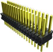 Samtec-MTMS-103-60-S-D-100 Piastre connettori e prese PCB Conn Unshrouded Header HDR 6 POS 1.27mm Solder ST Top Entry Thru-Hole Bulk