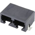 Conn RJ-11 F 12 POS 1.27mm Solder RA SMD 12 Terminal 2 Port Cat 3/Cat 4 T/R