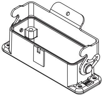 HARTING-09200160301ML Schrumpfbalgenadapter Bulkhead Mounted Housing Hoods