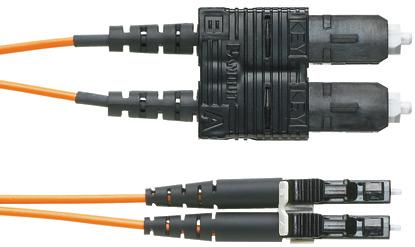 Panduit-NKFP92ELLSSM009 Glasfaserkabel-Baugruppen Cable Assembly Duplex 9m Duplex LC to Duplex SC