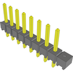 Conn Unshrouded Header HDR 9 POS 2.54mm Solder ST Top Entry Thru-Hole Bulk