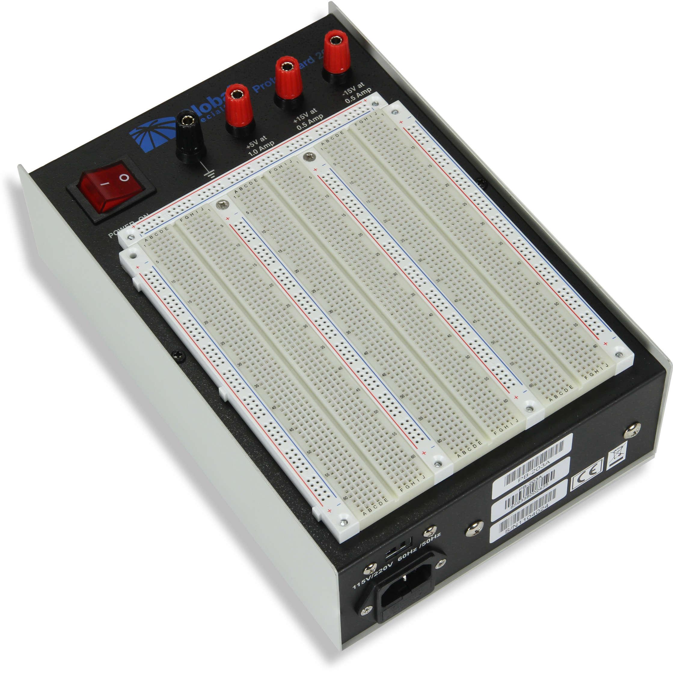 Global Specialties-PB-203A null 2250 Tie Point Breadboard