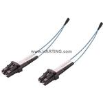 HARTING-33012410010027 Glasfaserkabel-Baugruppen Cable Assembly Fiber Optic 1m Duplex LC to Duplex LC 2 to 2 POS PL-PL
