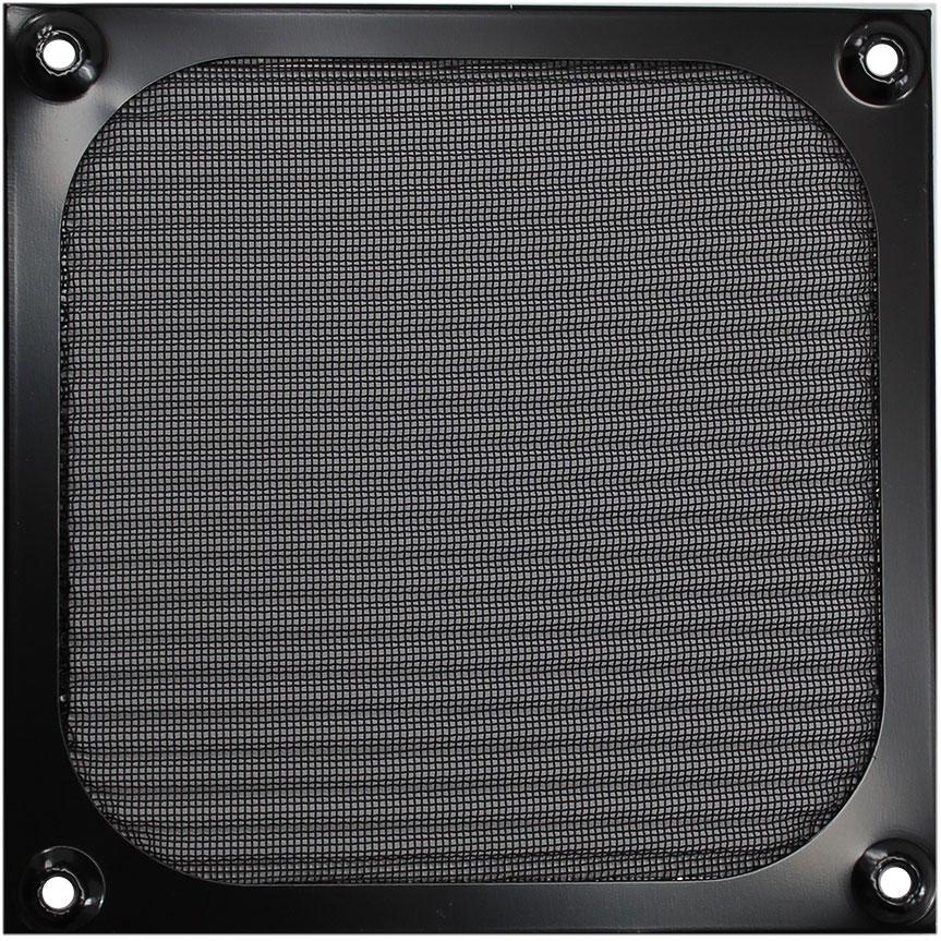 ORION FANS-WMG120B Wärmemanagement-Zubehör Thrml Mgmt Access Fan Filter Screen 120mm Black Aluminum/Stainless Steel