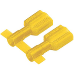 Quick Disconnect Terminal 10-12AWG Brass Yellow F 24.4mm Tin T/R