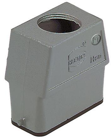 HARTING-19200100446 Adattatori Shrink Boot Hood 180° 10A Shell Size Powder Die Cast Aluminum Single Lock