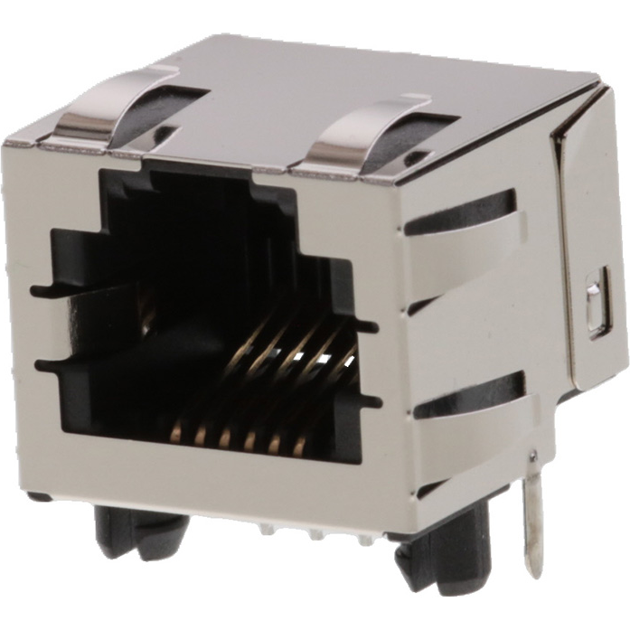 Molex-43860-0005 Steckverbinder, Telefon und Telekommunikation Conn RJ-11 F 6 POS 2.04mm Solder RA Thru-Hole 6 Terminal 1 Port Cat 3 Tray