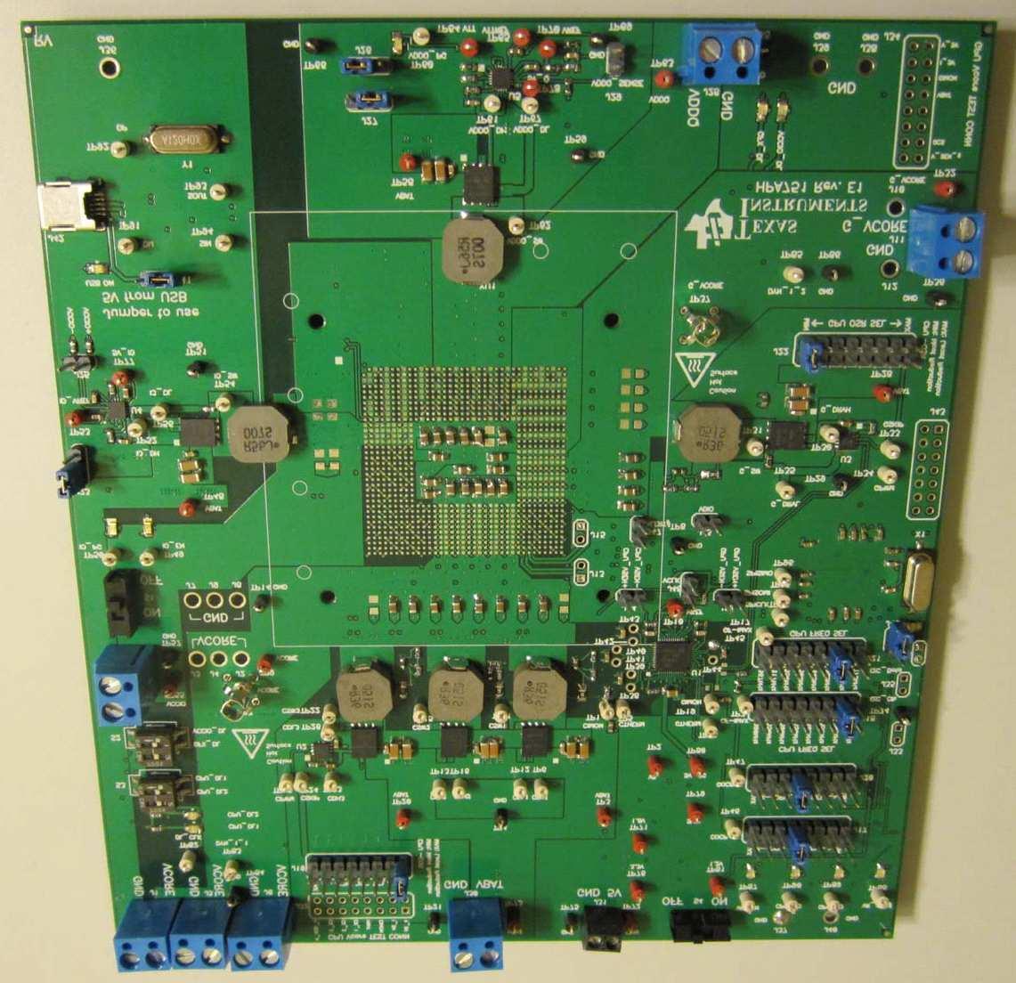 Texas Instruments-TPS59640EVM-751 null TPS59640 Power Supply Controller and Monitor 1.05V Output Evaluation Board