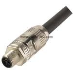 HARTING-21038961415 Steckverbinder, rund Circular Connector M12, Crimp Termination, Cable Connector