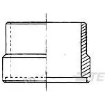 TE Connectivity-862544-1 Schrumpfbalgenadapter Backshell 180° Polyester