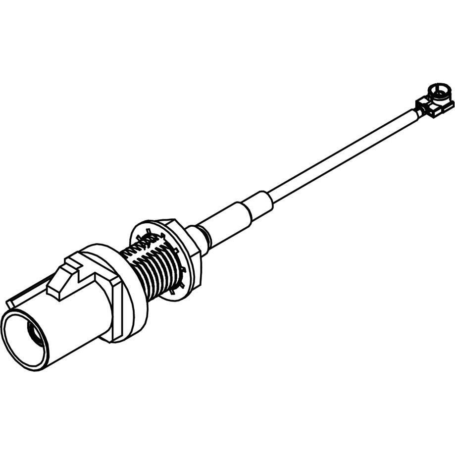 Molex-0897628210 Kabelbaugruppen Koaxial RF Cable Assembly