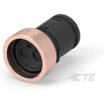 Conn Circular RCP 2 POS 8mm Crimp ST Cable Mount Black Box