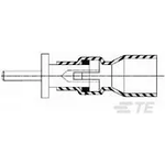 Cable Accessories PCB Coaxial Terminator Cross-Linked Polyvinylidene Fluoride Transparent Blue Tin