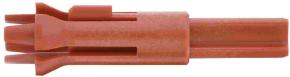 HARTING-09120009926 Steckverbinderzubehör Connector Accessories Hybrid Coding Element Straight Thermoplastic Red Han®