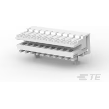 TE Connectivity-3-1534796-9 Steckverbinder, Kartenrand Conn Card Edge F 9 POS 2.5mm IDT RA Cable Mount Tray