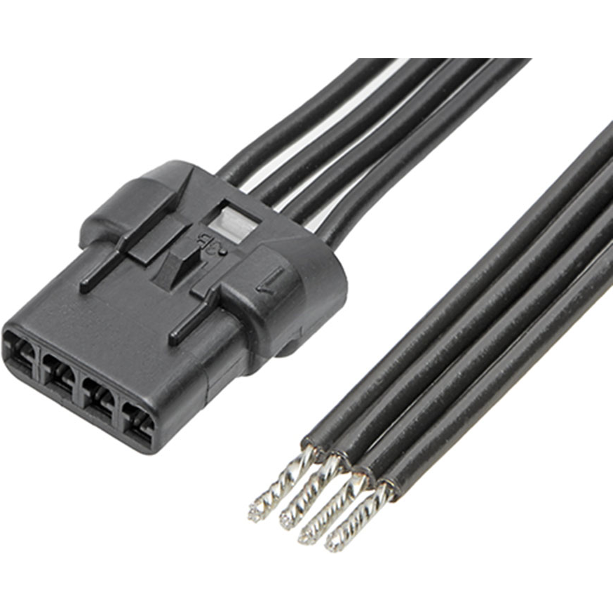 Molex-2153111041 Andere Kabelbaugruppen Cable Assembly 0.15m 20-22AWG Wire to Board 4 POS F Crimp Bag