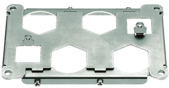 HARTING-09400489910 Accesorios del conector FRAME HAN 4HC -F 350A HAN 48HPR-GG