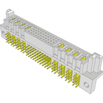 Conn Socket Strip SKT 8Power/40Signal POS 6.35mm/2.54mm Solder RA Side Entry Thru-Hole PowerStrip™ Tray