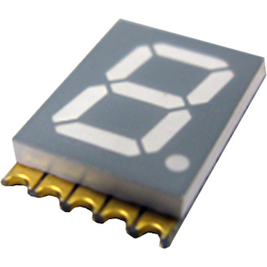 Vishay-VDMR10A1 LED-Anzeigen, segmentiert Display Segmented Module 1DIGIT 8LED Red CA 10-Pin SMD T/R