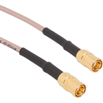 Cable Assembly Coaxial 0.5m SMB to SMB M-M Bag