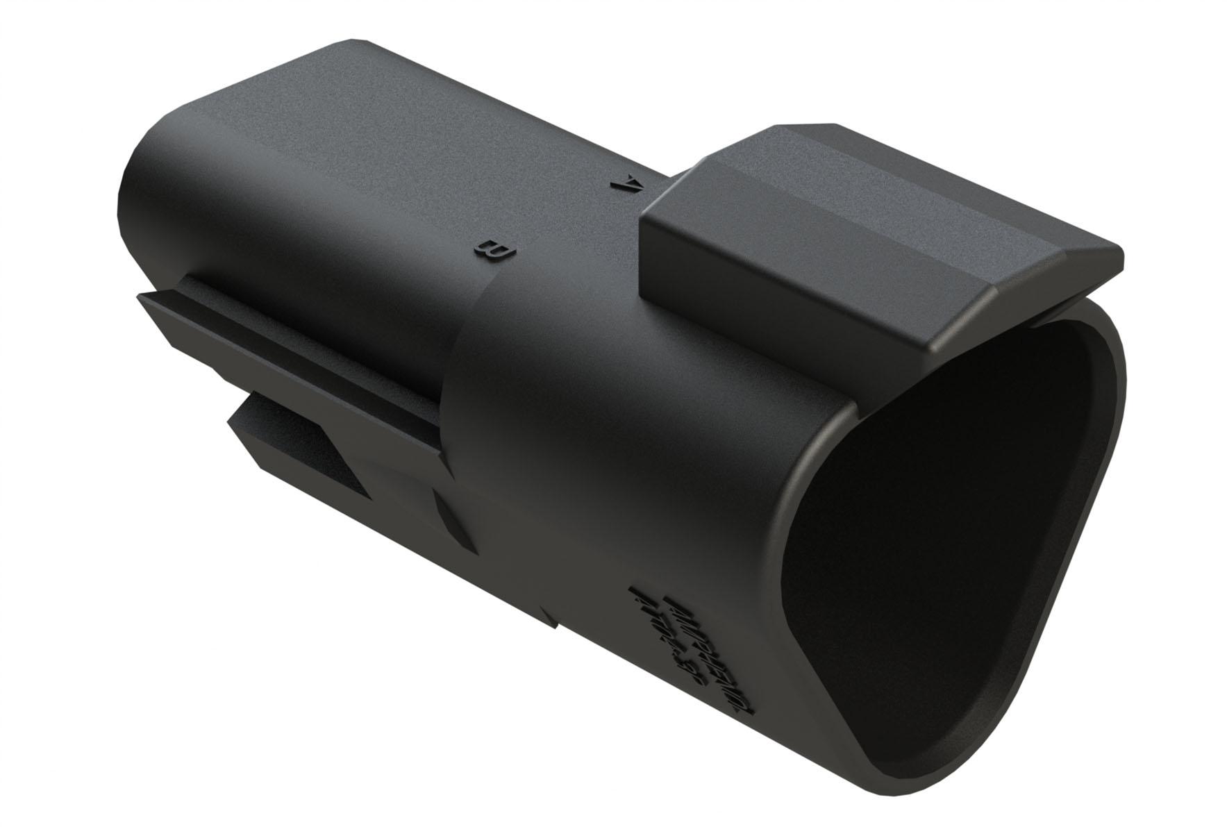 Amphenol-AT04-3P-BLK Custodia filo connettore dedicato Conn Housing RCP 3 POS Crimp ST Cable Mount Black