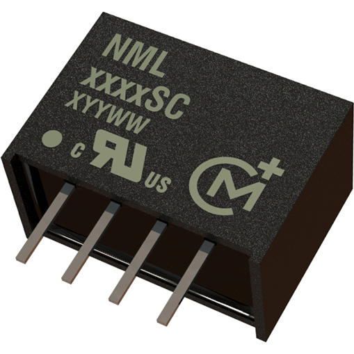 Murata Power Solutions-NML0515SC DC/DC-Wandler und Spannungsreglermodul Module DC-DC 5VIN 1-OUT 15V 0.133A 2W 4-Pin SIP Tube