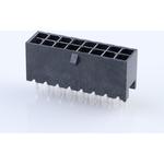 Conn Wire to Board HDR 16 POS 3mm Solder ST Thru-Hole Tray