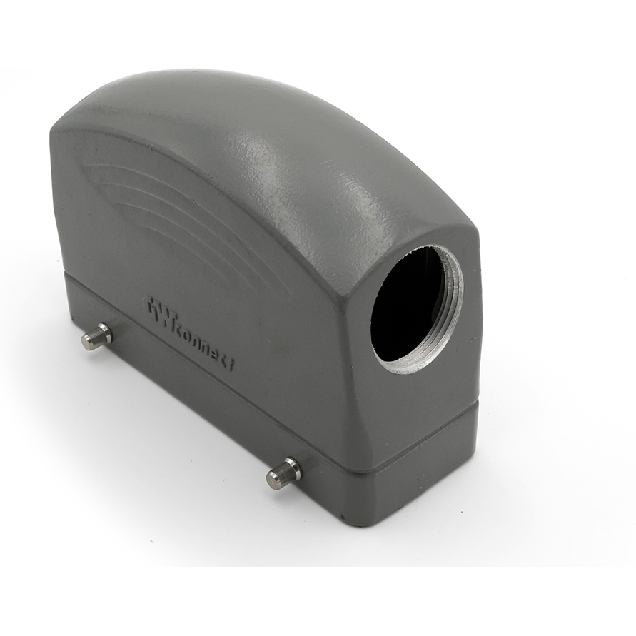 Molex-7824.6475.5 Schrumpfbalgenadapter Hood 90° 24 Shell Size Polyester Powder Die Cast Aluminum GWconnect®