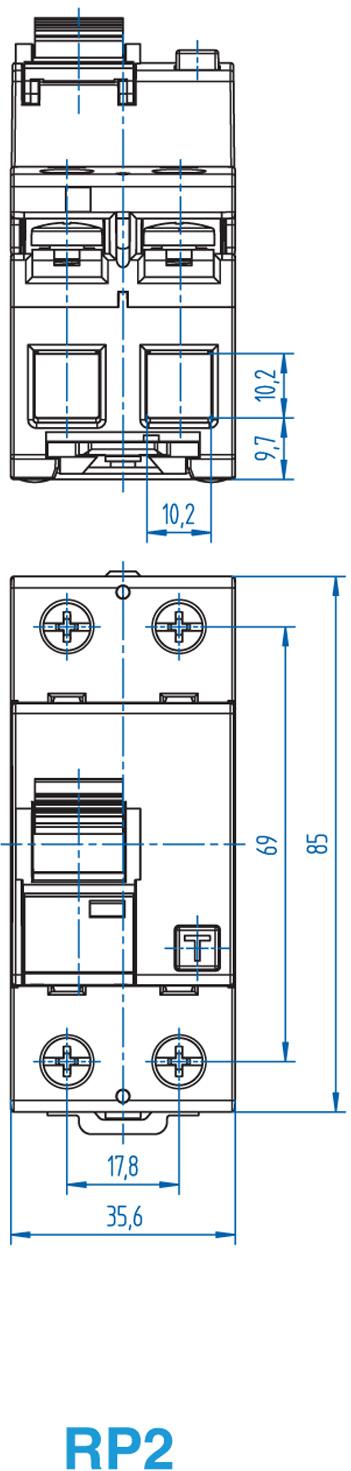 Altech Corporation-RP2430 Stromkreisunterbrecher RCCB EARTH LEAKAGE CIRCUIT BREAKERS