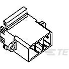 TE Connectivity-1-174937-1 Custodia filo connettore dedicato Conn Housing RCP 8 POS Crimp ST Panel Mount White Tray