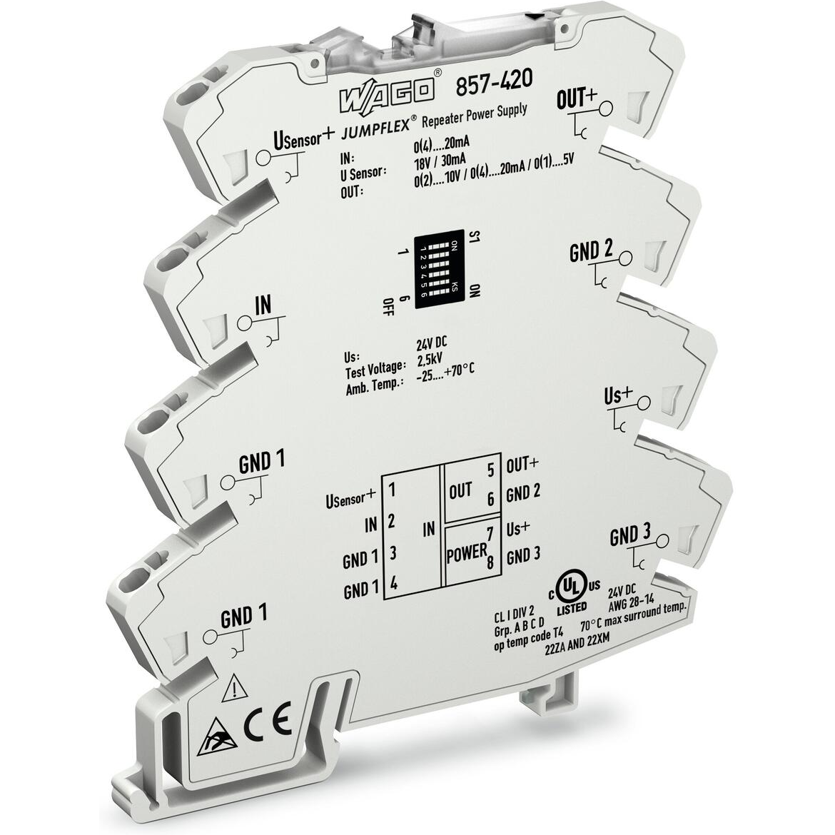 WAGO-857-420 Power Supply Accessories Accessories for power supply