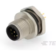 TE Connectivity-T4142012081-000 Steckverbinder, rund Conn M12 Circular PIN 8 POS Solder ST Panel Mount 8 Terminal 1 Port