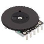 ALPS ALPINE CO., LTD-RK10J12E002L Widerstandstrimmern, Potenziometern und Regelwiderstande Res POT 10K Ohm 30% 0.03W 1(Elec)/1(Mech)Turn (14 X 14.65 X 3.8mm) Pin Thru-Hole