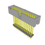 Conn Elevated Shrouded Header HDR 26 POS 2.54mm Solder ST Thru-Hole Bulk