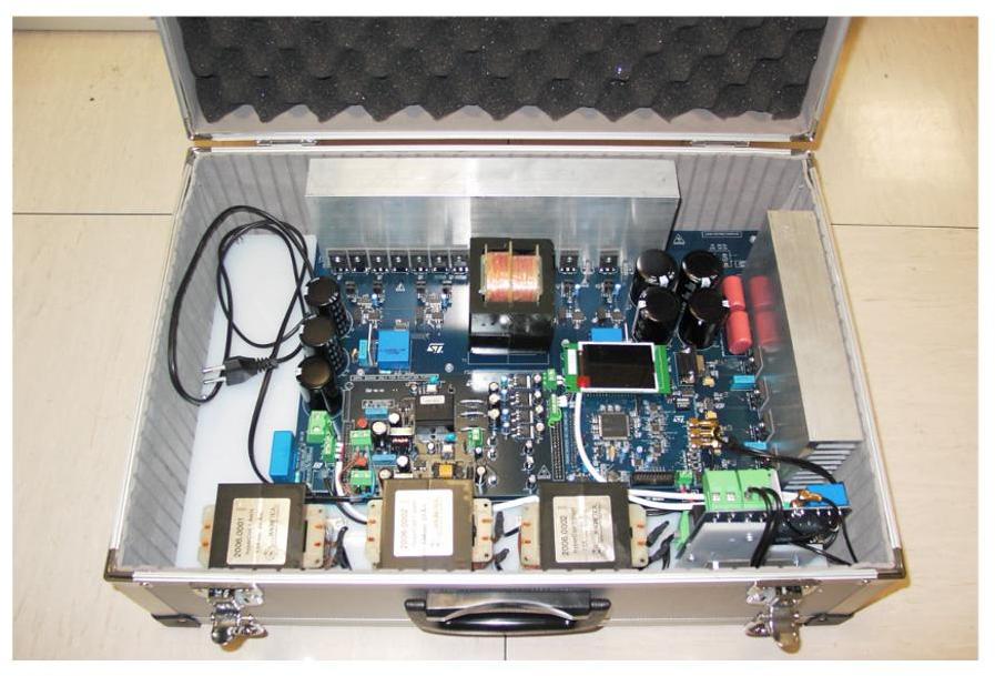 STMicroelectronics-STEVAL-ISV002V2 Placas y kits de desarrollo de administración de potencia 450V Output Demonstration Board