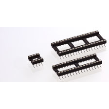 PRECI-DIP SA-110-87-628-41-105101 Steckverbinder, Buchsen Conn DIP Socket SKT 28 POS 2.54mm Solder ST SMD T/R