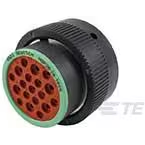 TE Connectivity-HDP26-24-19SN Steckverbinder, rund Conn Circular SKT 19 POS Crimp ST Cable Mount 19 Terminal 1 Port Tray