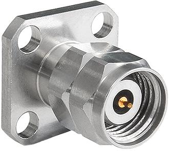 Bulgin Components PLC-RF240A4PCCA RF-Steckverbinder 2.40mm Series Socket 4 Hole Flange