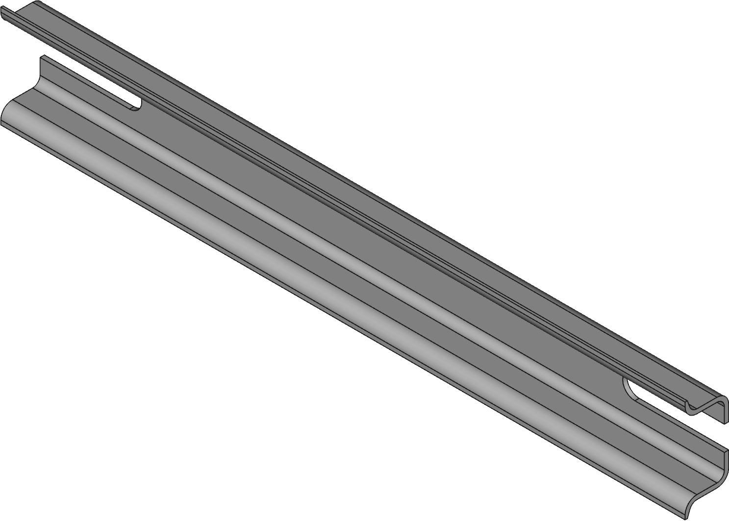 Hammond Manufacturing-2DCK12 Verschiedene Produkte Field installable DIN Rails