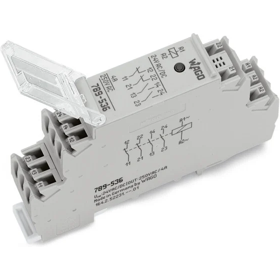 WAGO-789-552 Sonstige Relais Relay Module, 4 Make Contacts