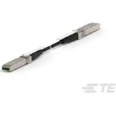 TE Connectivity-2032757-2 Andere Kabelbaugruppen Cable Assembly High Speed 1m 30AWG SFP+ to Direct Attach SFP+ 20 to 20 POS M-M