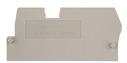 Weidmuller-1816030000 Accessori per connettori Connector Accessories End Plate/Intermediate Plate Straight