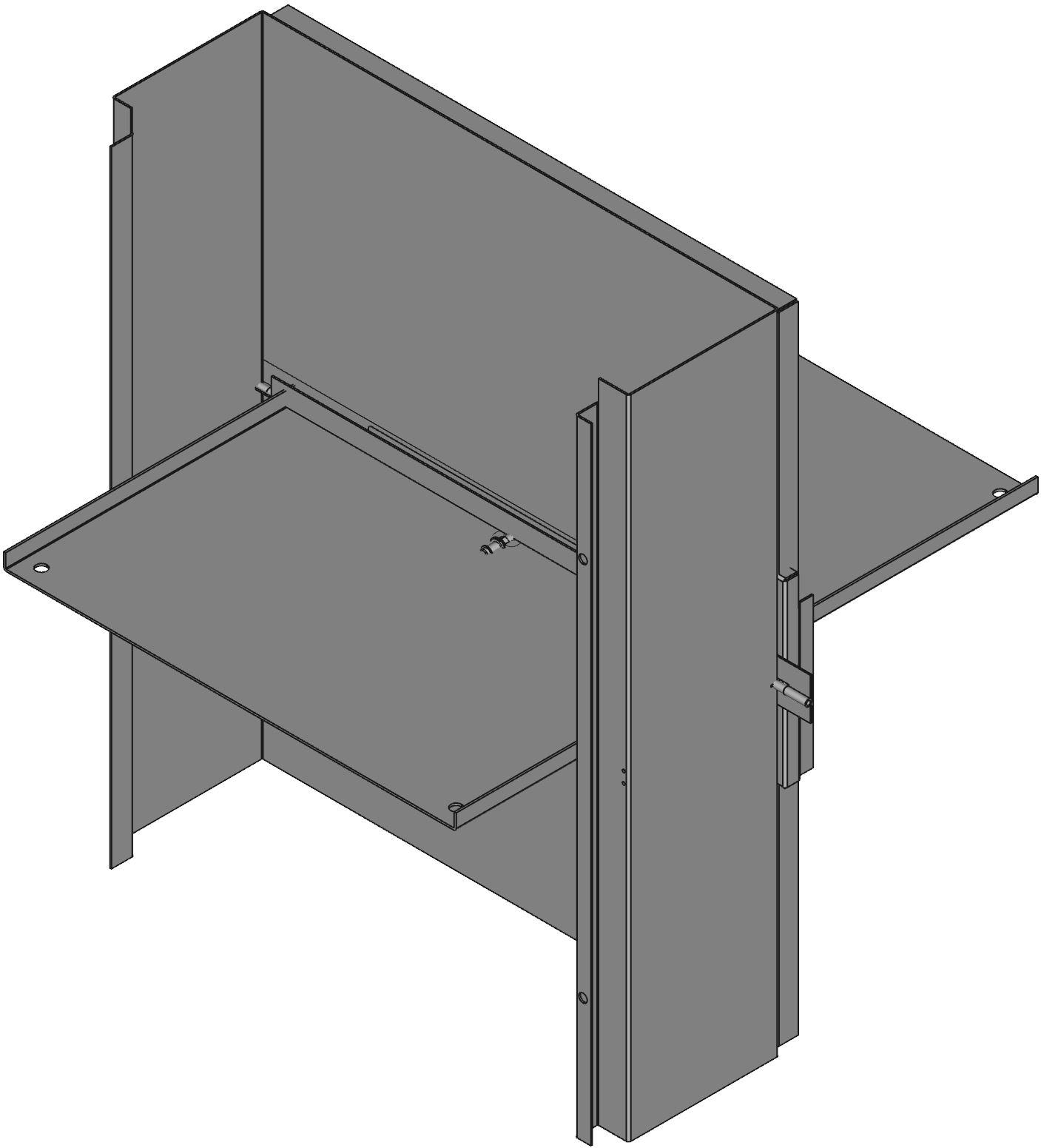 Hammond Manufacturing-C3R30248HCR Kästen, Gehäuse und Gestelle Medium Hinged Cover Enclosures Without Knockouts Nema 3R