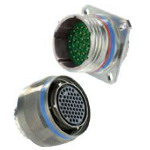 SOURIAU-D38999/20SG41SA-LC Connecteur circulaire Conn Circular SKT 41 POS Crimp ST Flange Mount 41 Terminal 1 Port