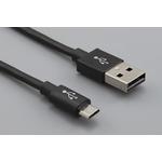 Tensility International-10-02333 USB Kabelbaugruppen Cable Assembly USB 1m USB Type A to Micro USB Type B 4 to 5 POS PL-PL 28AWG