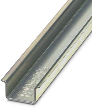 PHOENIX CONTACT-1201714 Accessoires de raccordement Connector Accessories DIN Rail Straight Steel Silver Galvanized