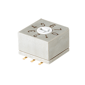 Same Sky (formerly CUI Devices)-RDS5-8S-1065-SMT-TR-67 Switch DIP Switch DIP N.O./N.C. SP8T 8 Recessed Slotted 0.15A 42VDC Gull Wing 2.54mm SMD T/R