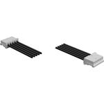 Cable Assembly UL 10002 0.05m 24AWG Wire to Board to Wire to Board 5 to 5 POS F-F Crimp-Crimp Bag