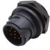 Bulgin Components PLC-PXP4012/12P 圆形连接器 Front Panel Mounting Connector - 12 Contacts - Plug