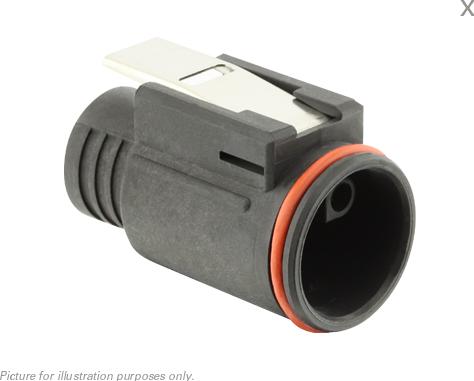 SOURIAU-UTL6103G1P Connecteur circulaire Conn Circular PIN 4 POS Crimp ST Cable Mount 4 Terminal 1 Port